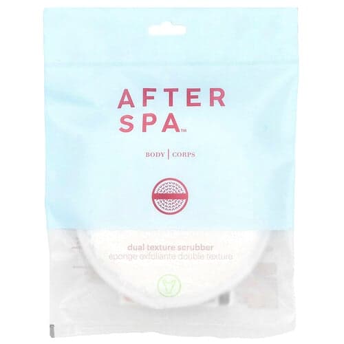 AfterSpa, Dual Texture Scrubber, 1 Scrubber